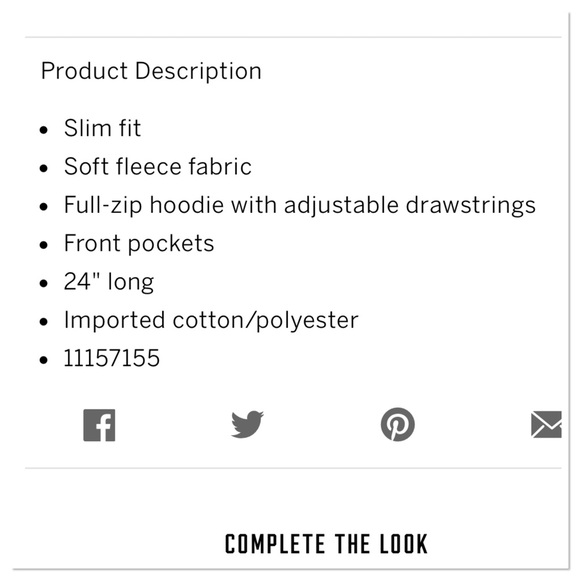 NWT VS PINK SUBTLE YELLOW PERFECT ZIP - Picture 3 of 3